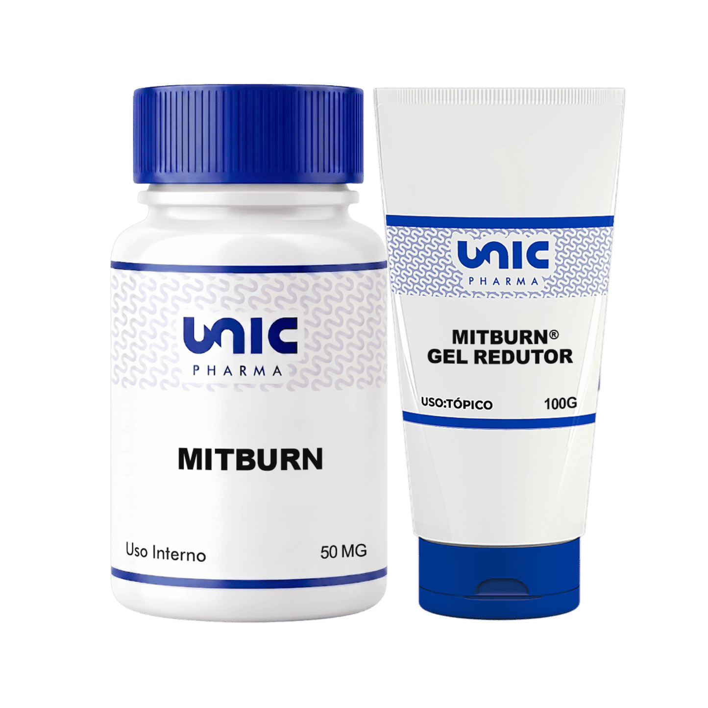 Kit-Redutor-De-Medidas -Mitburn  Gel 100G + Cápsula - 30 Cápsulas