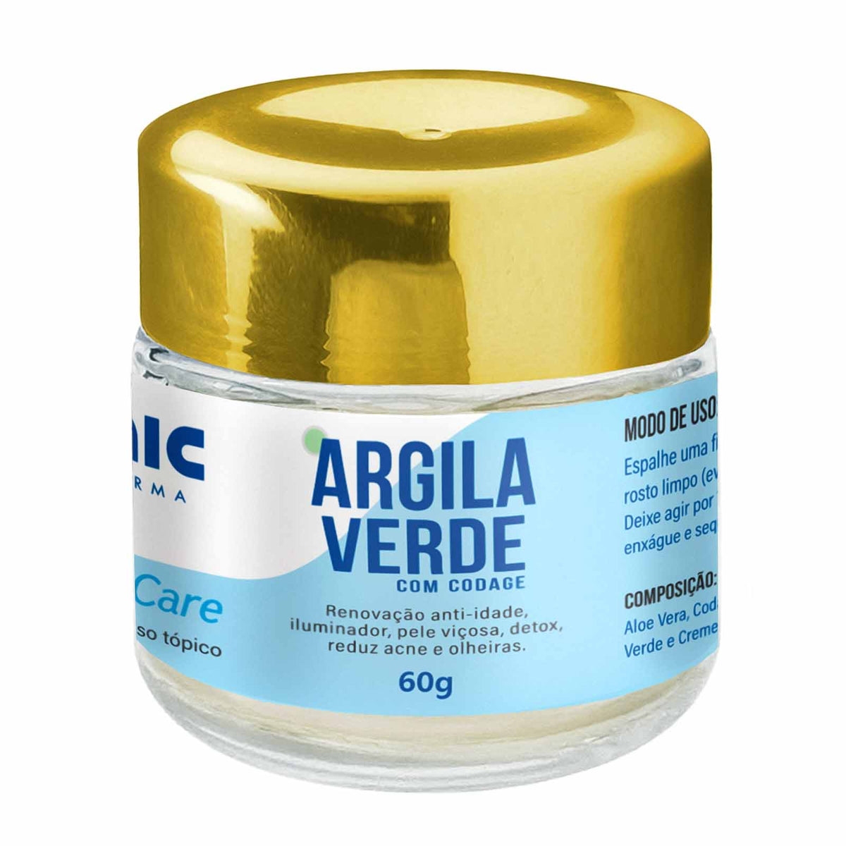 Máscara de Argila Verde com Codage 60g