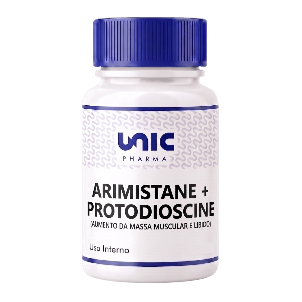 Arimistane + Protodioscine ( Massa Muscular e libido) - 30Cáps