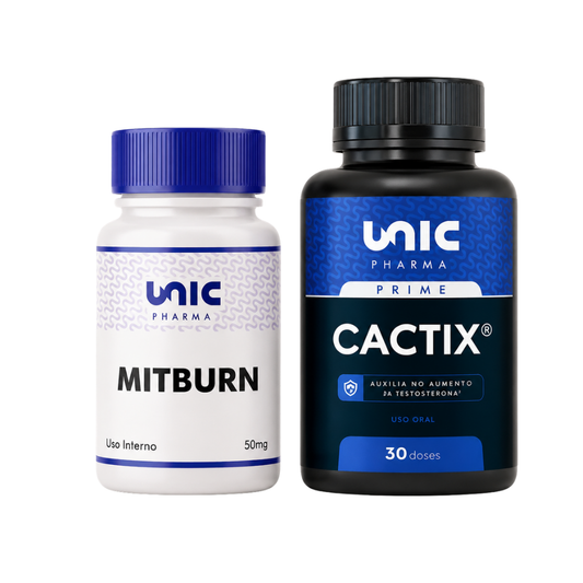 Mitburn 50Mg + Cactix 500Mg - 30 (Cápsulas Cada)