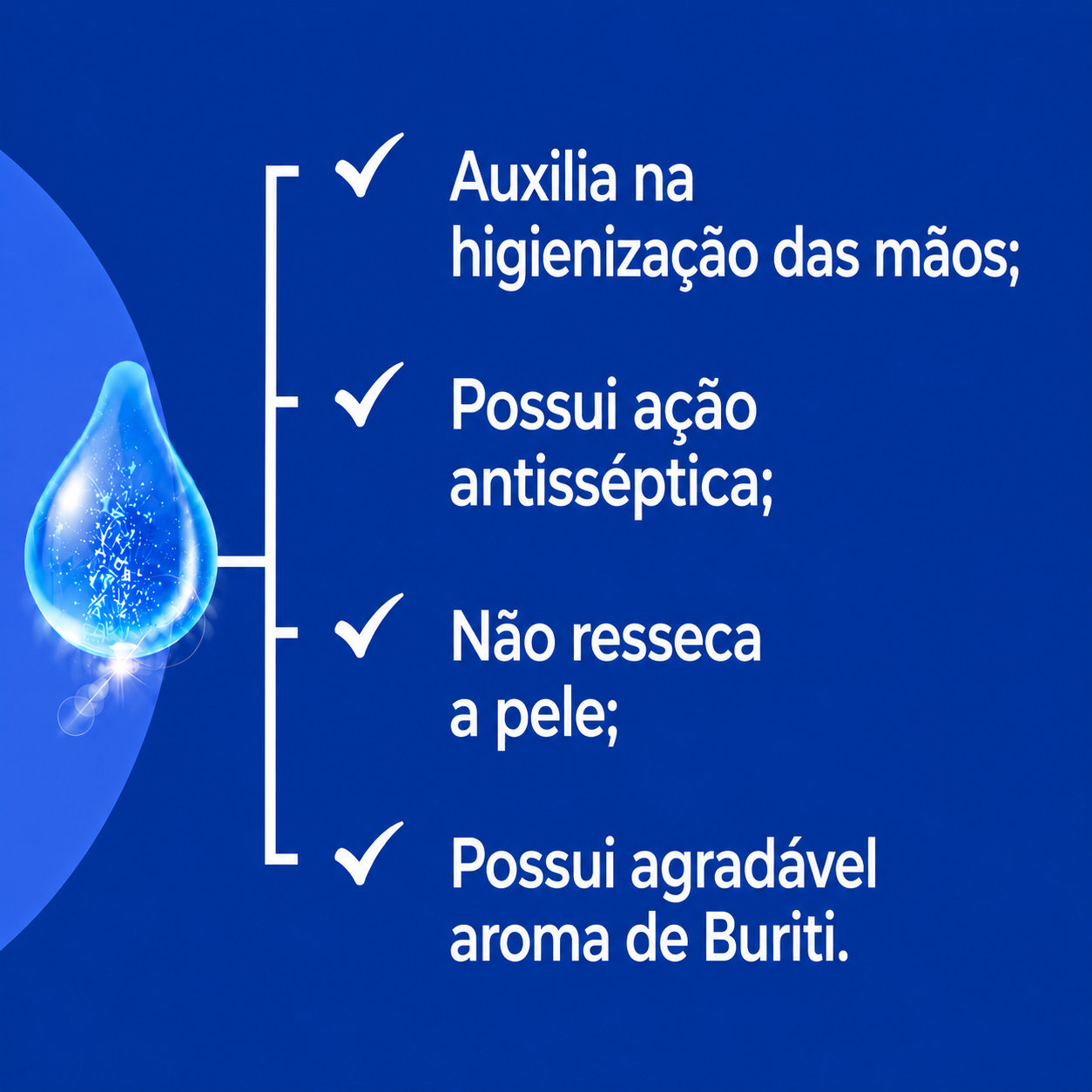 Álcool Gel - Buriti 250ml Unicpharma