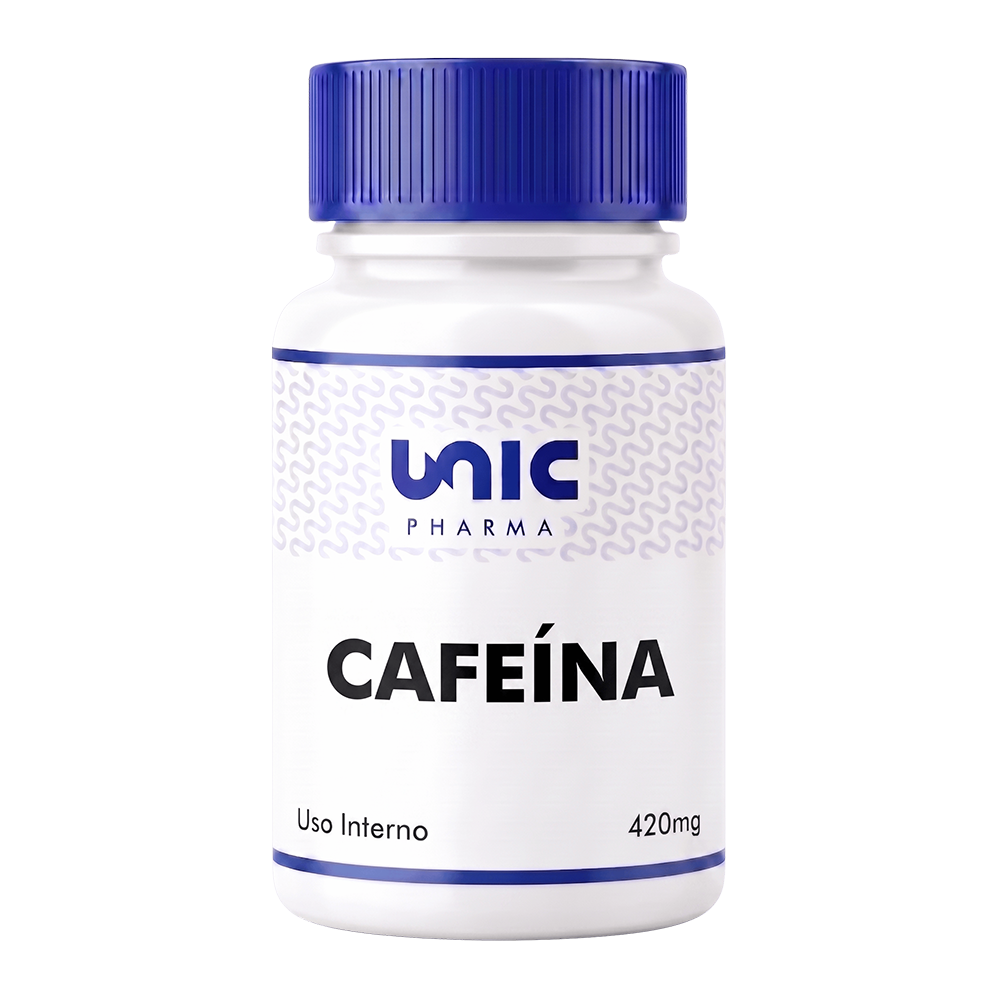 Cafeína 420mg 120 cáps