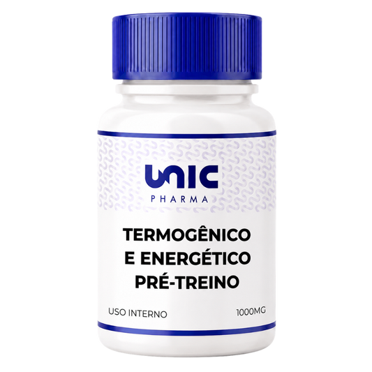 Termogênico E Energético Pré-Treino - 30 Cápsulas