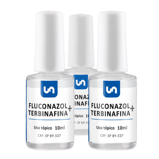 Kit 3 Fluconazol + Terbinafina esmalte