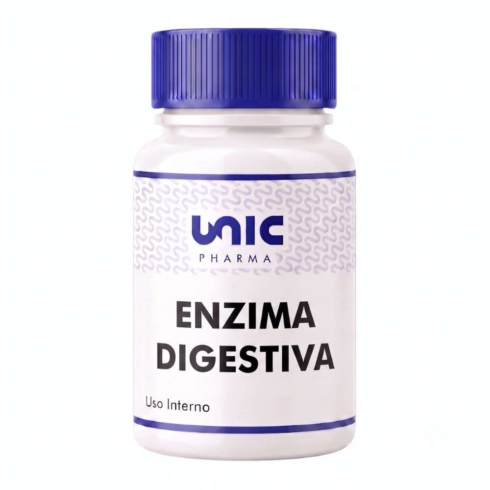 Complexo De Enzima Digestiva 60 Cápsulas