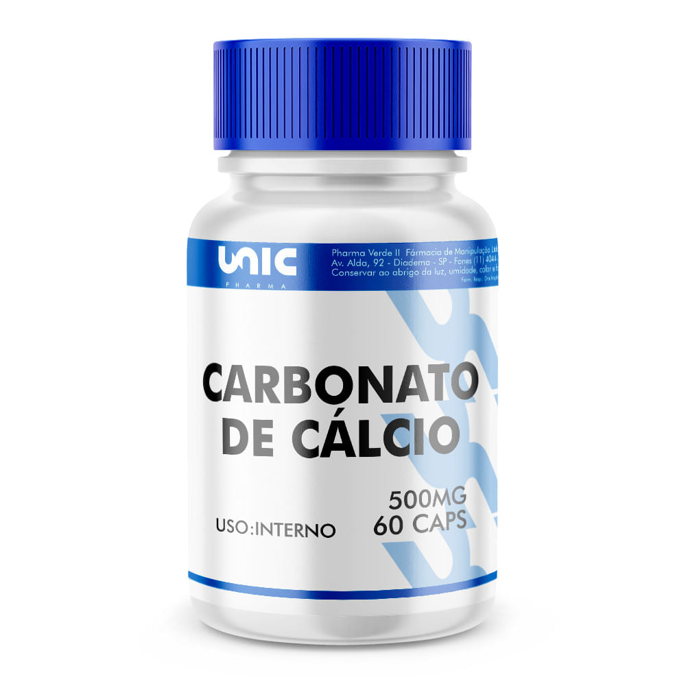 Carbonato de Cálcio 500mg