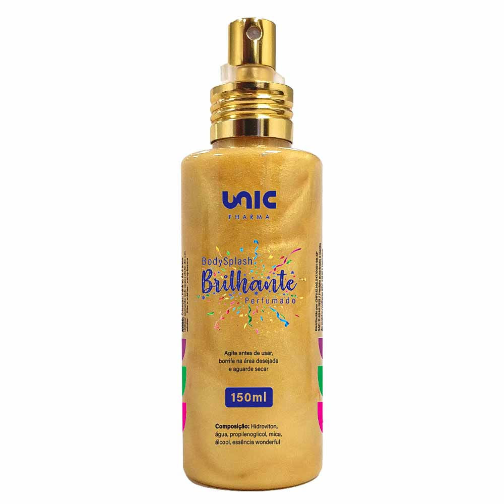 BodySplash Brilhante - Dourado 150ml