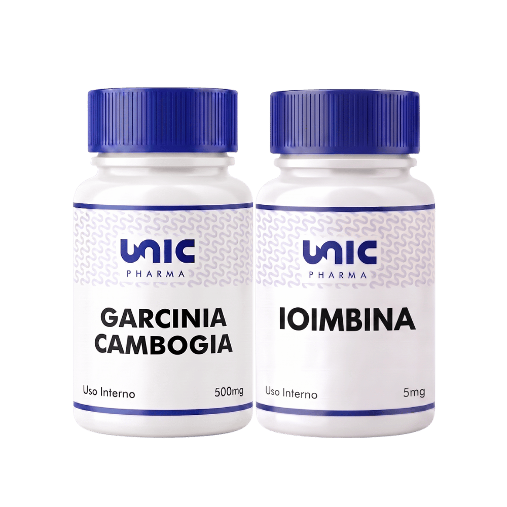 Garcinia 60cp mais Ioimbine 120Cp
