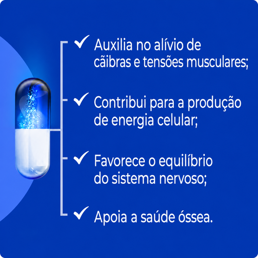 Magnésio quelato 400mg