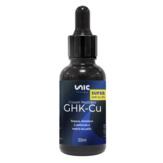 Kit C/2 SUPER GHK-CU Copper Peptideos Sérum 5% - 30ml