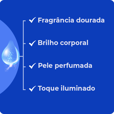 BodySplash Brilhante - Dourado 150ml