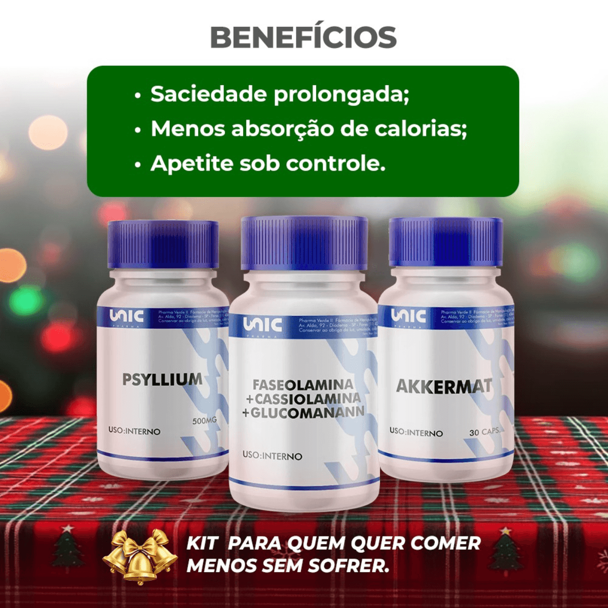 Kit Saciedade Máxima (Apetite Controlado)