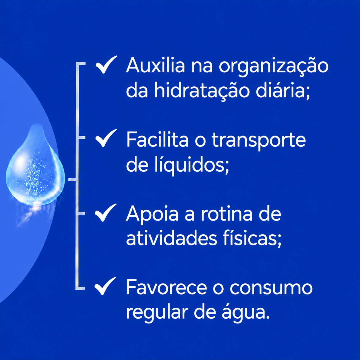 Garrafa Galão Azul