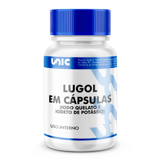 Lugol em Cápsulas – Suporte nutricional para função - 120 caps