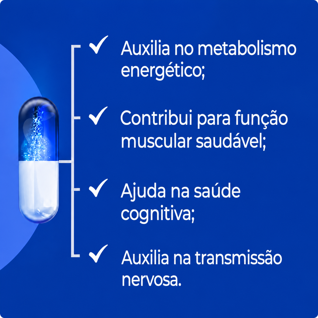 Composto de Magnésio - 30 doses