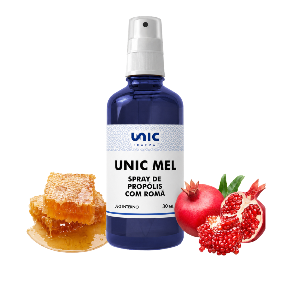 Unic Mel Spray De Própolis Com Romã - 30 Ml