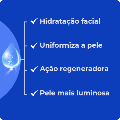 Sérum Facial Rosa Mosqueta 3 em 1