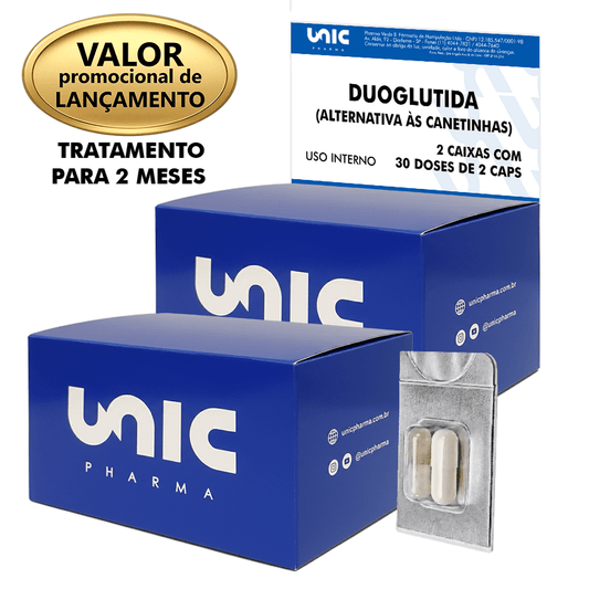 Kit Duoglutida 60 doses (Alternativa à canetinha emagrecedora) 2cx