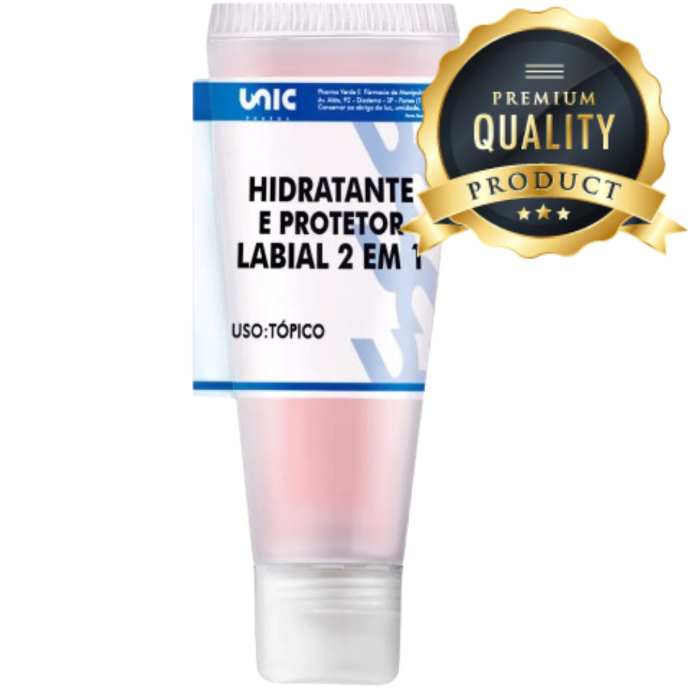 2 Em 1 Protetor E Hidratante Labial - 15Gr