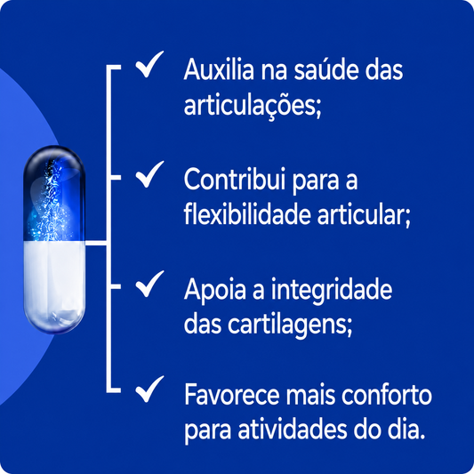 Saúde Das Articulações 60+ - 30 Cápsulas