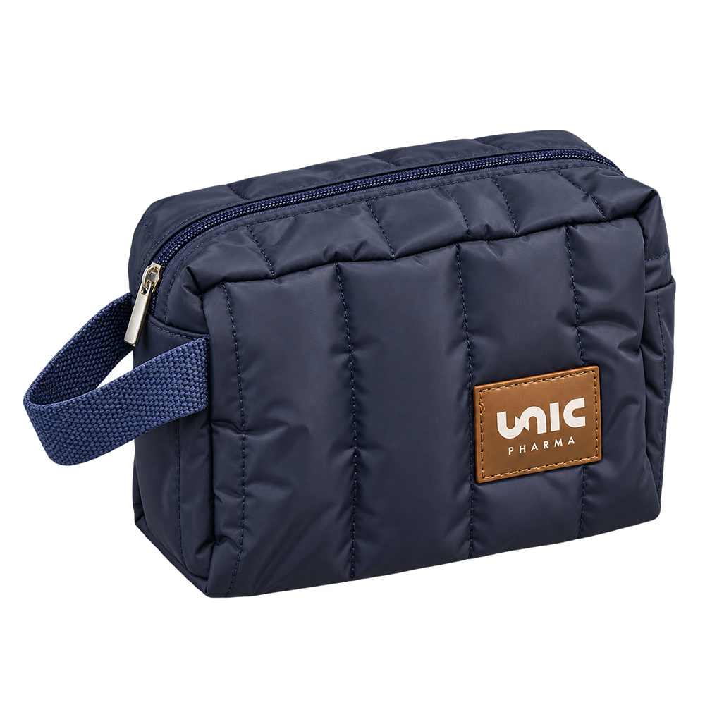 Necessaire Puffer Azul Marinha UNIC