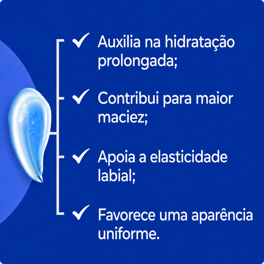 GHK-Cu Lip Balm30g (com Argireline e Hyaluropure)