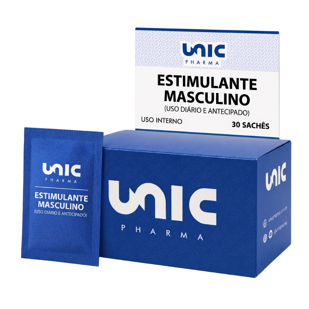 Estimulante Masculino Em Sachê - 30 Envelopes
