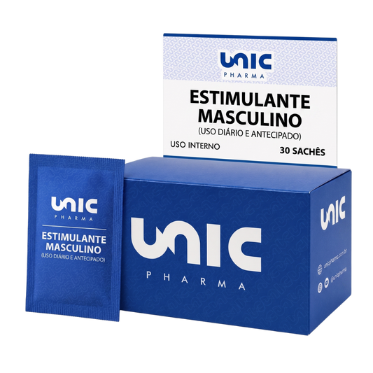 Estimulante Masculino Em Sachê - 30 Envelopes