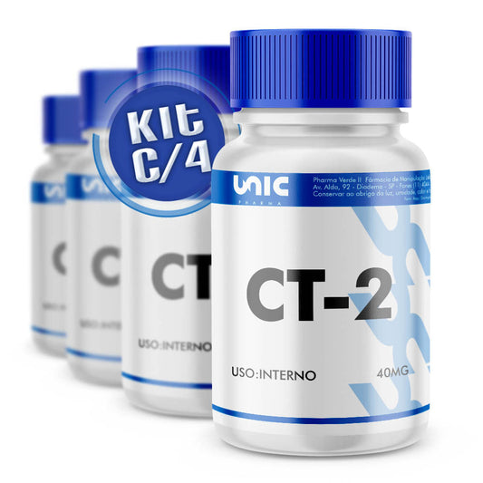 Kit 4 frascos CT-2 Colágeno Tipo II 40mg