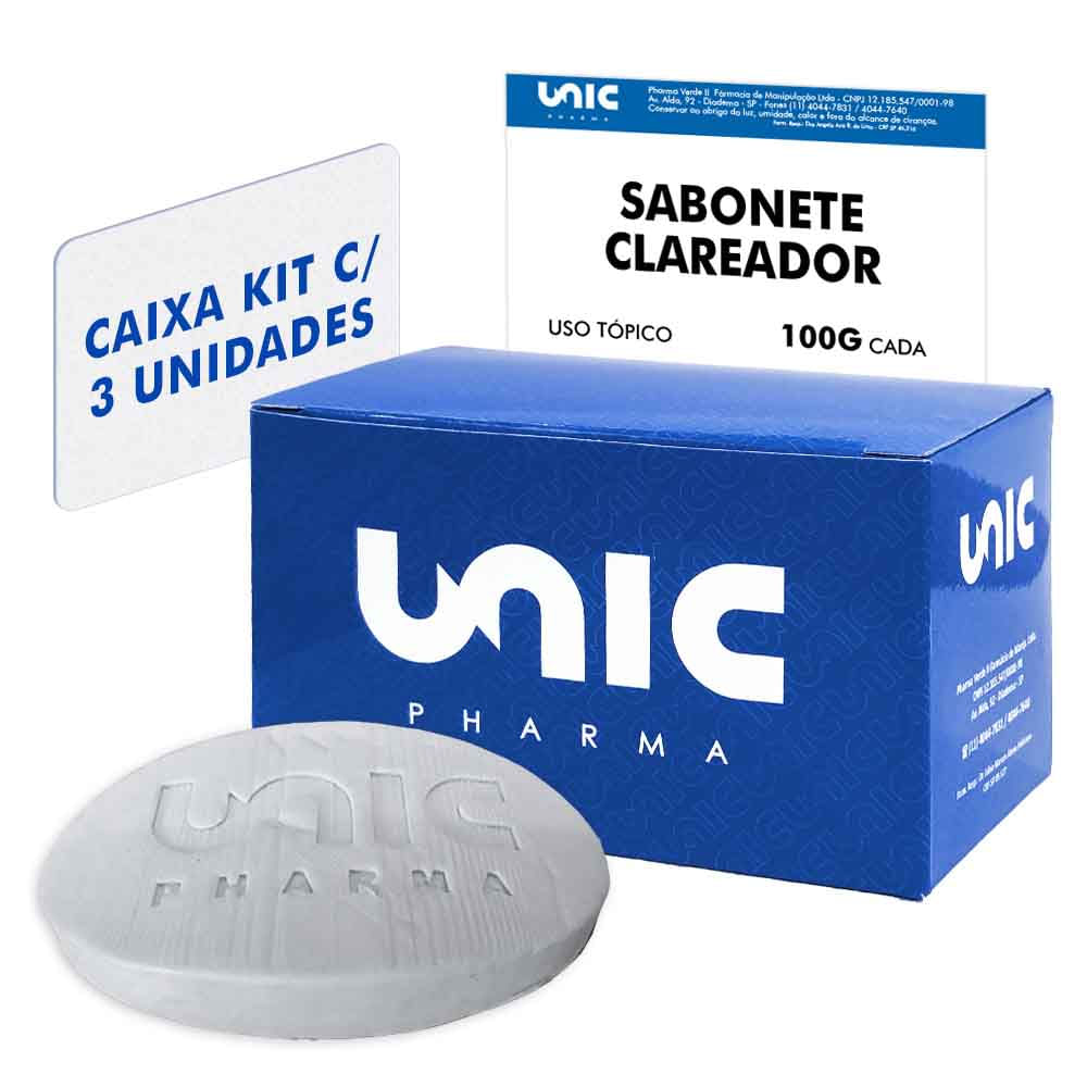 Sabonete Clareador em barra 100g (cada)
