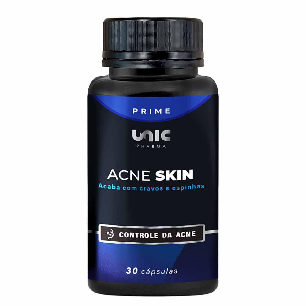 Acne Skin: Controle de cravos e espinhas - 30 caps TESTER