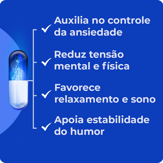 AnsieCalm + (Crise de Ansiedade) 30 doses