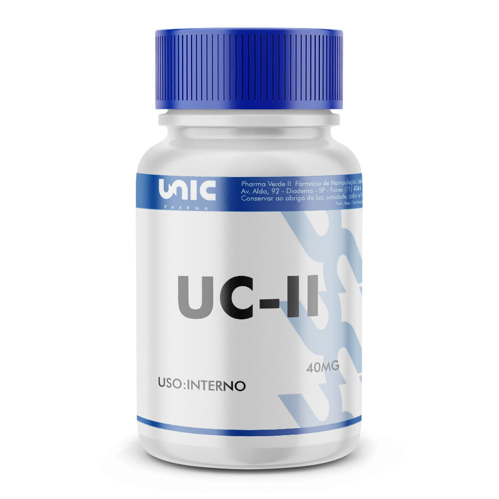 UC II (COLÁGENO TIPO 2) 40MG 60 Cápsulas