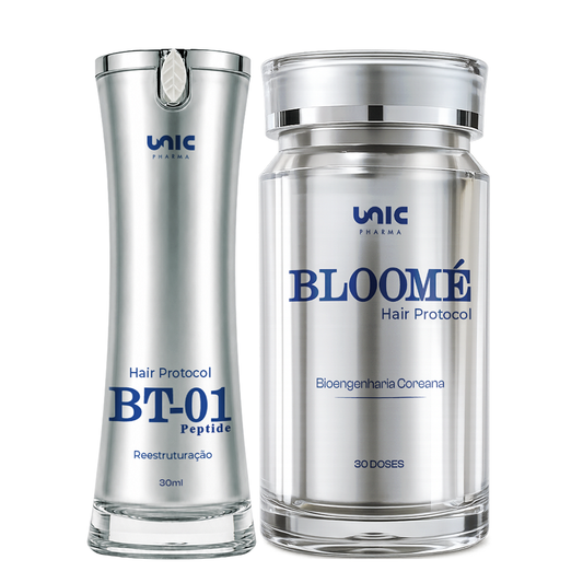 kit Sérum Bt-01 - 30ml e Bloomé 900mg caps Hair Care (embalagens vip)