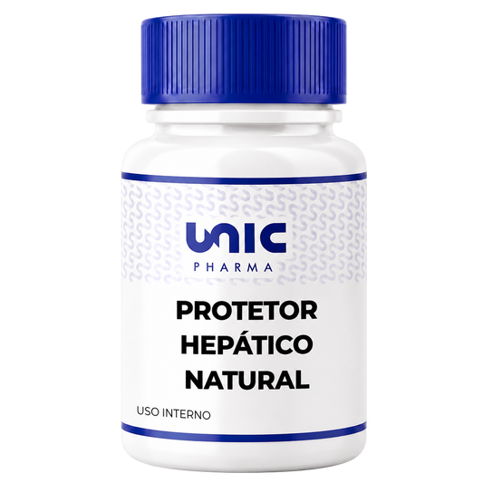 Protetor hepático natural - Alcachofra 300mg + Silimarina 50mg