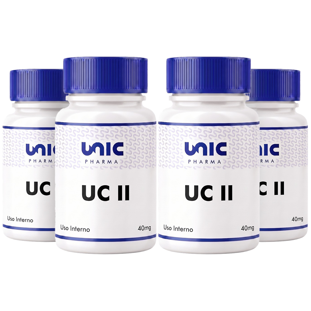 Kit 4 Frascos de UC-II (Colágeno Tipo 2) 40mg 30 caps