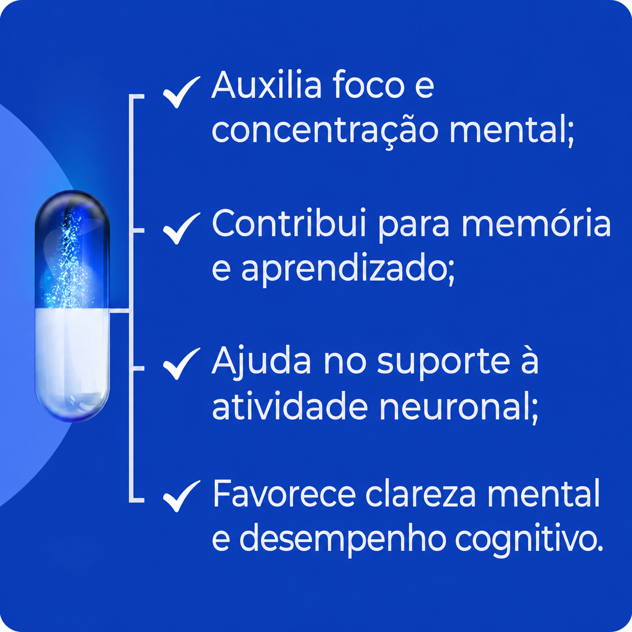 Huperzine A 200Mcg - 30 Cápsulas