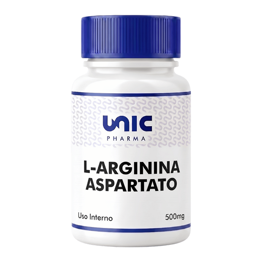L Arginina Aspartato 500Mg - 100 Cápsulas