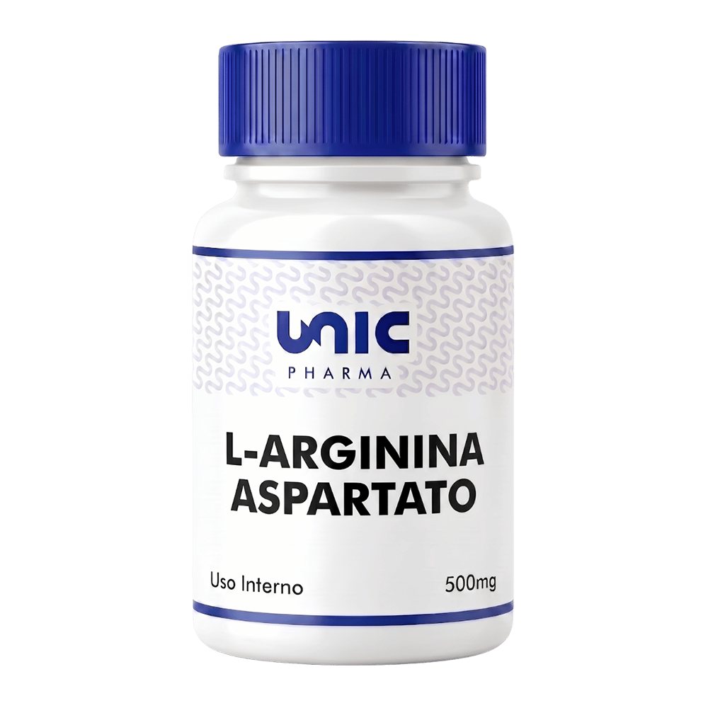 L Arginina Aspartato 500Mg - 100 Cápsulas