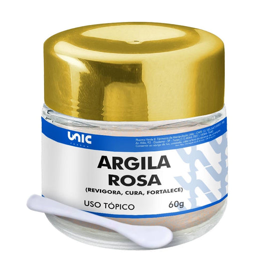 Máscara de Argila Rosa - Pele Renovada 60g
