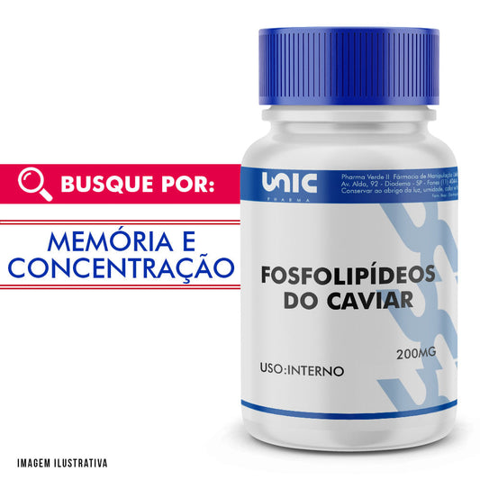 Fosfolipídeos do Caviar 200mg