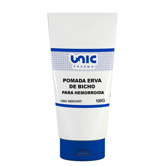 Pomada Erva De Bicho  Para Hemorroida - 100Gr