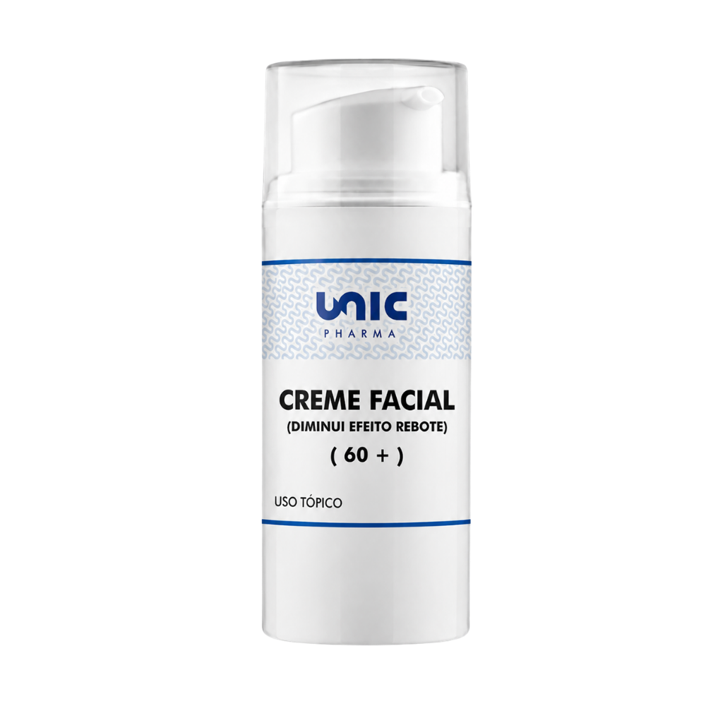 Creme Facial Diminui Efeito Rebote (60+) - 30Gr