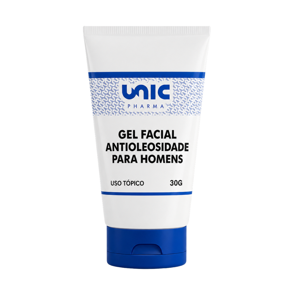 Gel Facial Antioleosidade Para Homens - 30Gr