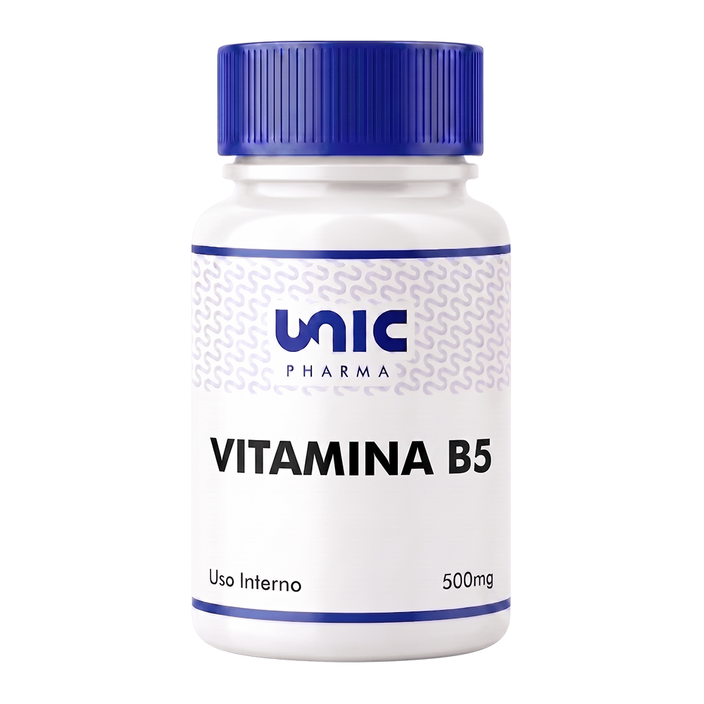 Vitamina B5 (Ácido Pantotênico) 500mg 60 Doses