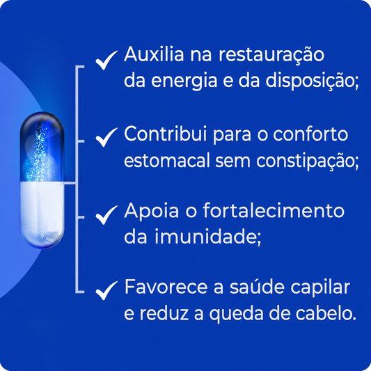 Ferro Quelado 30Mg - 90 Cápsulas