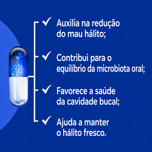 Composto auxiliar no tratamento contra mau hálito