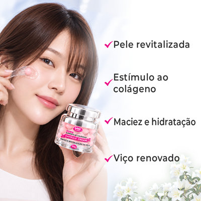 Capsule Cream PDRN 30g  (Aumenta colágeno, revitaliza e promove  maciez)