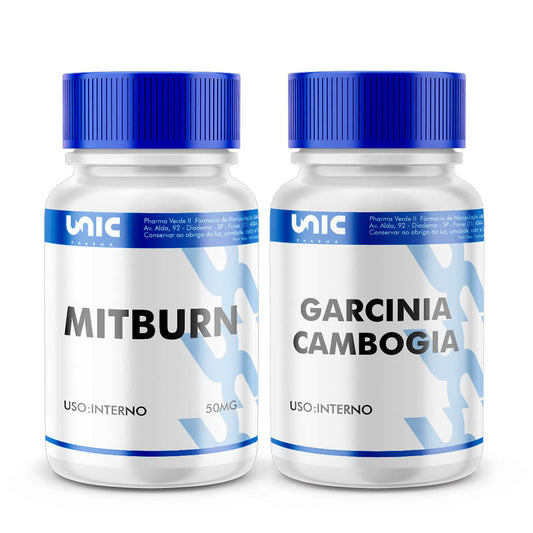 Mitburn 50Mg 30Caps + Garcinia Cambogia 500Mg - 60 Cáps