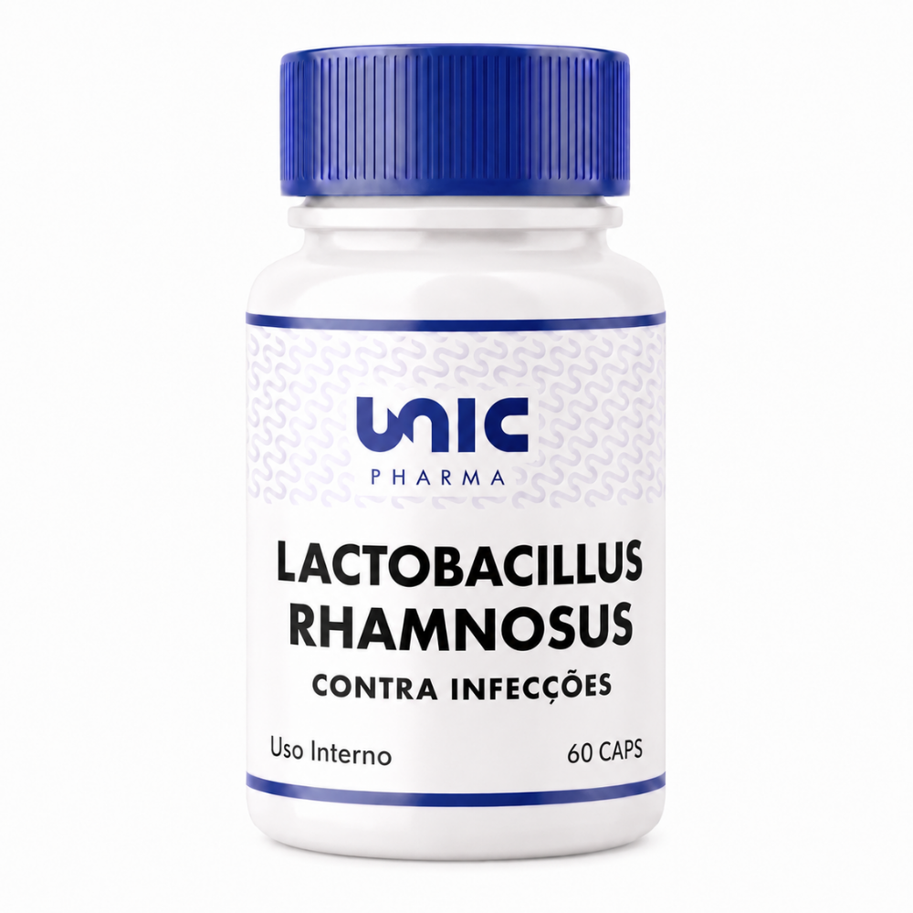 Lactobacillus Rhamnosus - Contra infecções - 60 Cáps